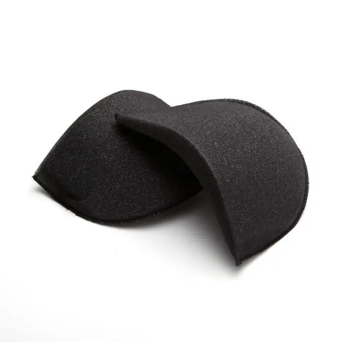 GERADES SCHULTERPOLSTER AUS SCHAUM MIT POLYAMID-ÜBERZUG FARBESCHWARZ Sonderangebot