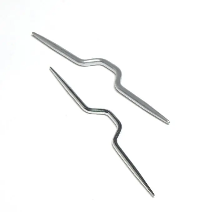 Stricknadeln für Zopfmuster Nr. 2,5 und Nr. 4 Heute Kaufen