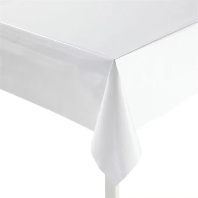 Neue Ware Wachstuch weiß einfarbig