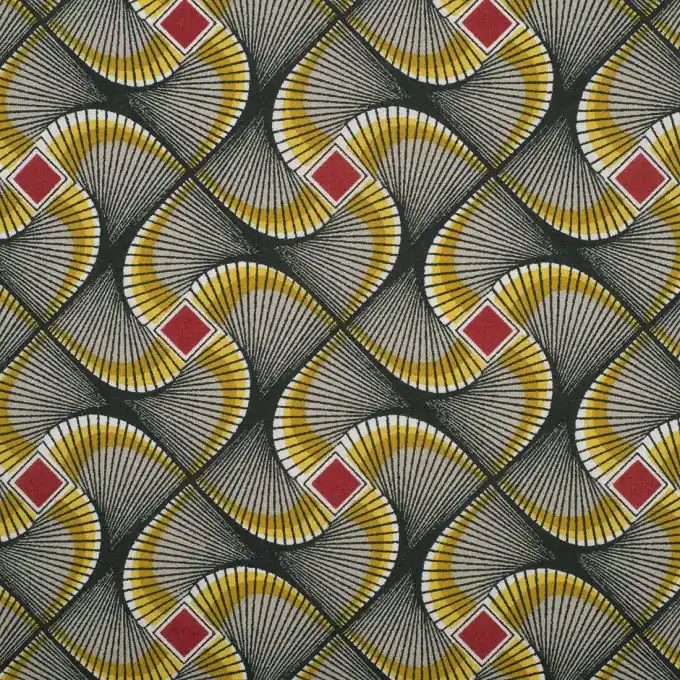 Top-Angebot Afrikanischer Wax-Stoff, rot