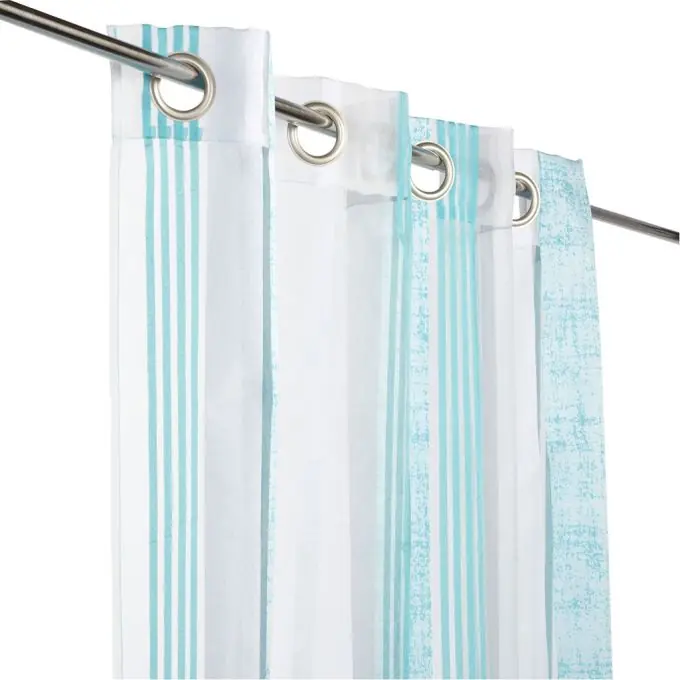 Gestreifter Voile-Vorhang 140×260 cm Must-Have