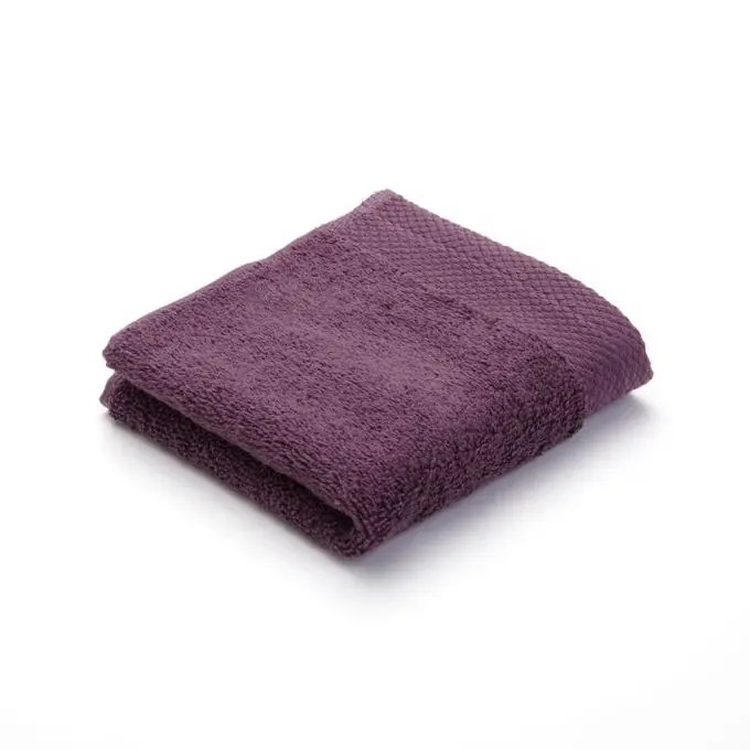 Gästehandtuch 30x40cm Weiß Baumwolle Handgefertigt