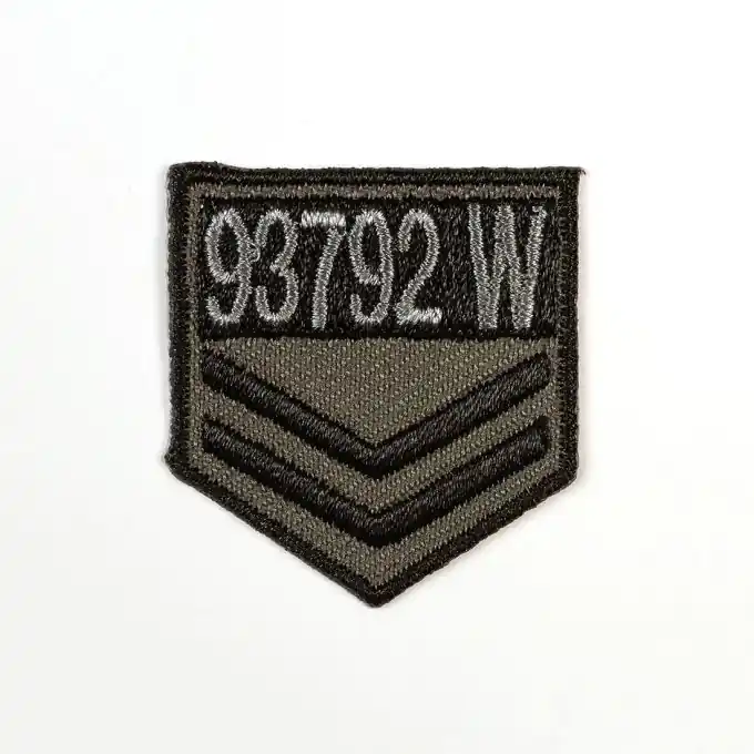 Verzierung zum Aufbügeln 93792W grau Kostenfreie Lieferung