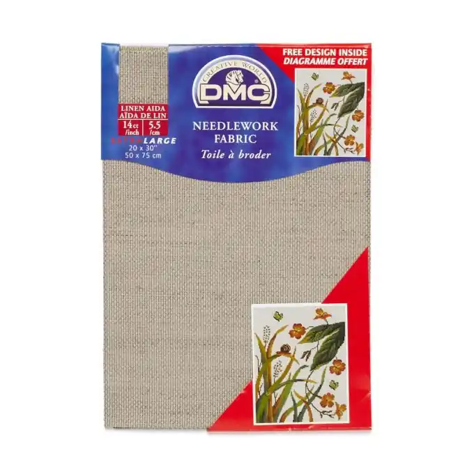 Linens 5.5 thread for embroidery 50x75cm – Grey Exklusiv