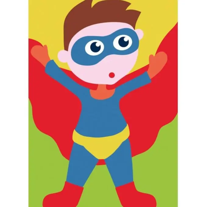 Kanevas-Set große Löcher Superheld Top-Qualität