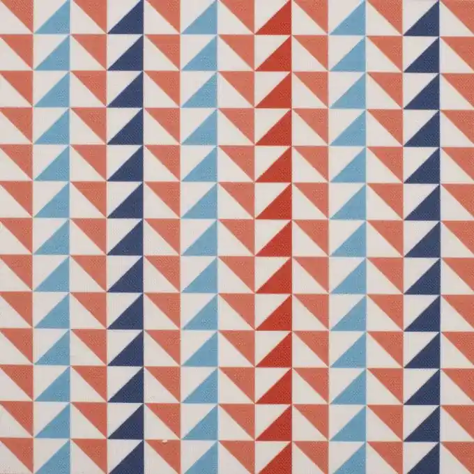 Cretonne imprimee triangle multico – bayside Preiswert