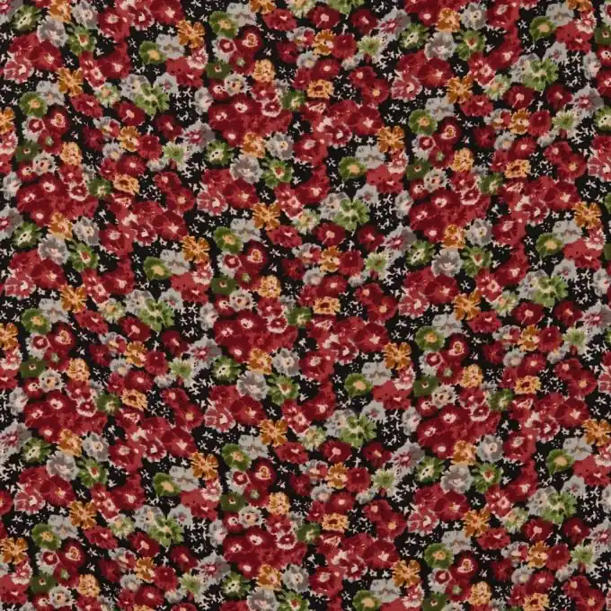 Blumen Viskosestoff 135 cm Breite Top-Qualität