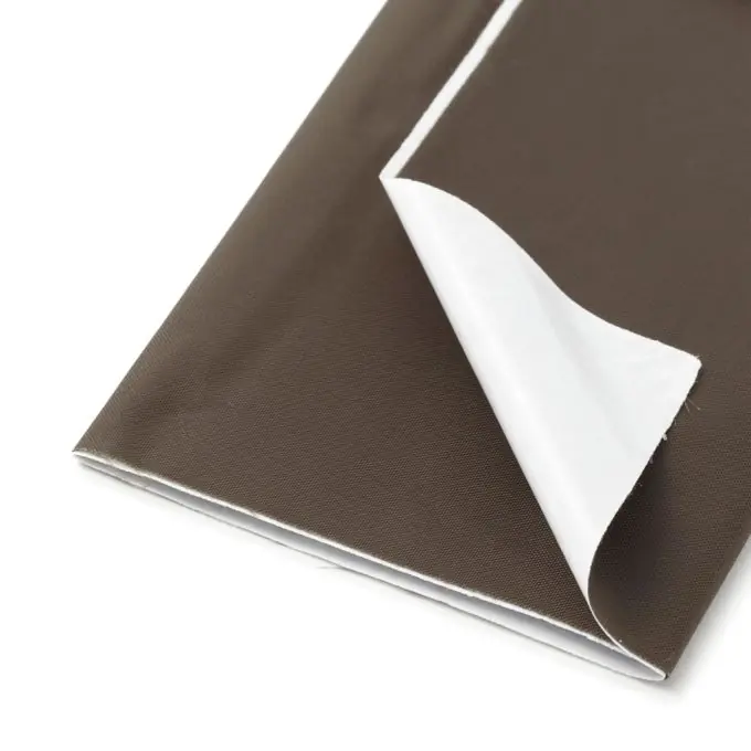 Thermoklebender Streifen aus Nylon, braun Versand Am Gleichen Tag