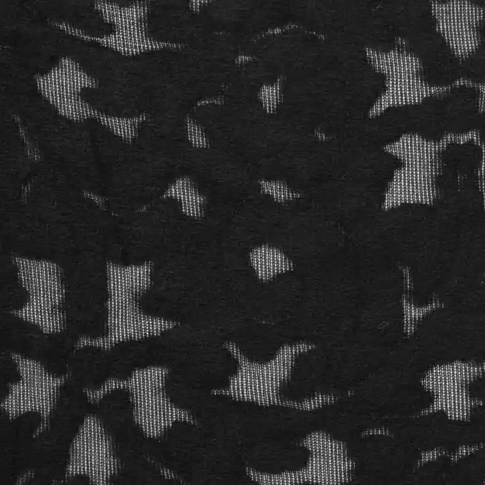 Gitternetzstoff – Schwarz Knallerangebot