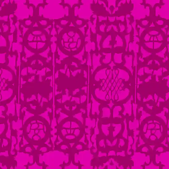 Alison Glass Chrysanthemum Iron Fuchsia Preisknaller