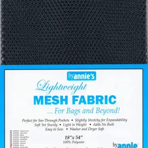 by annie's Mesh Fabric lightweight navy Heißes Angebot