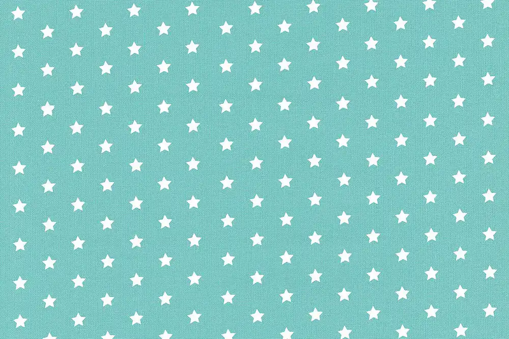 Westfalenstoffe Capri Sterne aqua Rabatt