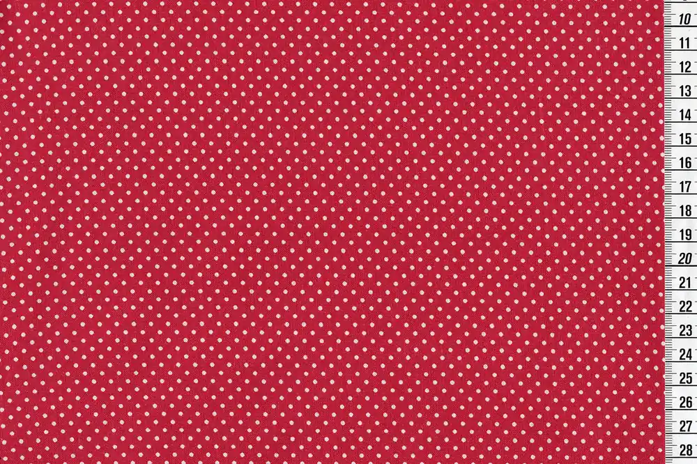 Dekostoff Dots Cherry Beliebt