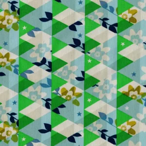 Neuheit Reststück Flutter by Melody Miller Kaleidoscope green
