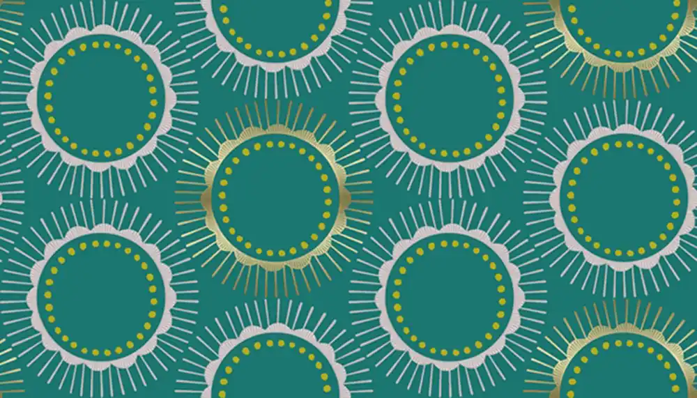 Mengenrabatt Kibori Tara teal metallic