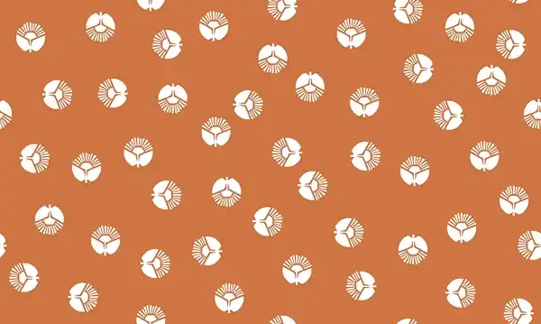 Neu Along the Fields by Loes Van Oosten Circle FLower Sizzling Sunset