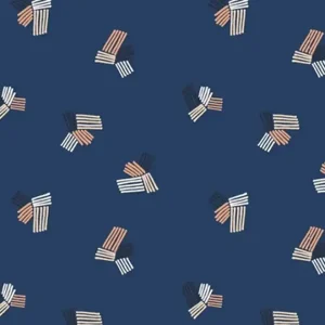 Handgefertigt Feel the Void by Alex Roda Free Style Midnight Hour Fabric