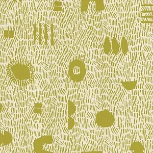 Cotton and Steel Homestead Jeanne McGee Grass Limelight Top-Seller