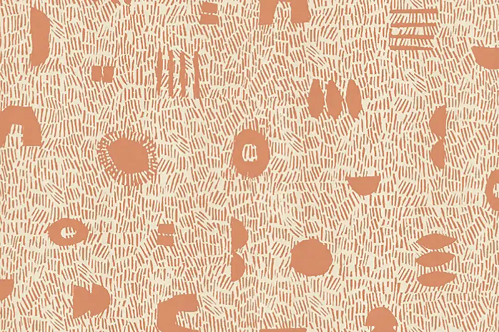 Solange Der Vorrat Reicht Cotton and Steel Homestead Jeanne McGee Grass Desert Rose