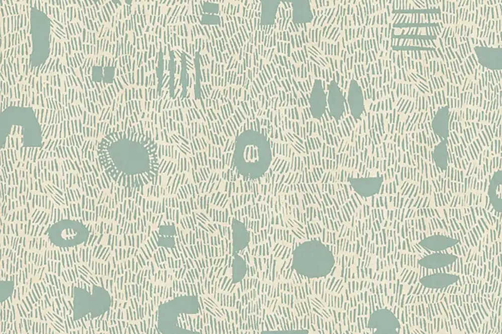 Cotton and Steel Homestead Jeanne McGee Grass Constellation Exklusiv