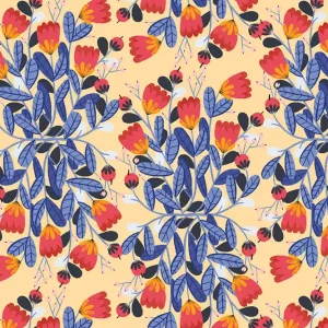 Cotton and Steel Loli's Garden Ana Sanfelippo Magnolia Sunny Side of the Street Beliebt