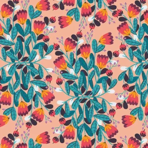 Günstig Cotton and Steel Loli's Garden Ana Sanfelippo Magnolia Spring Bloom