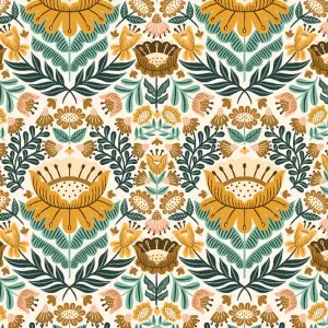 Aktuell Clara Jane by Chelsea Ekberg Clara Floral mustard