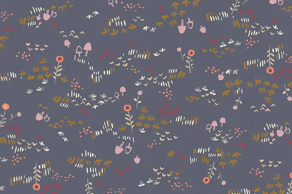 Mori No Tomodachi Nohara Blue Indigo unbleached Sale