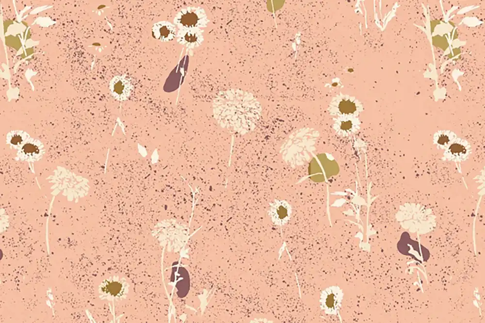 Kracherpreis Cotton and Steel Summer Folk Lissie Teehee Painted Meadow Bloom