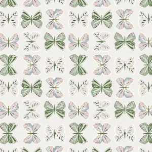 Cotton and Steel I'll watch you fly Lettie Mae Winged Soft Pearl Ab Werk