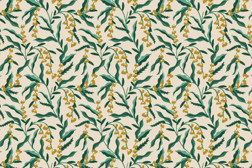 Jetzt Kaufen Rifle Paper Vintage Garden Lily Cream Metallic