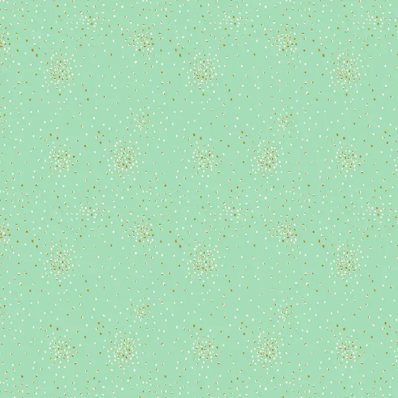 Cotton and Steel Basics – Clusters Ice Crystal Metallic Nur Heute