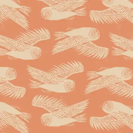 Zertifiziert Twin Hill Ash Cascade Barn Owl Berry unbleached CANVAS