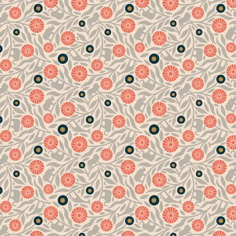 Aktuell Savanna Carys Mula Floral Disguise Rain Dance