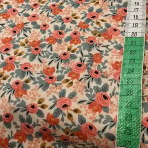 Top-Qualität Cotton and Steel Rifle Paper Garden Party salmon