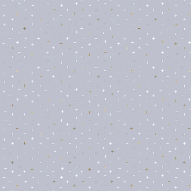 Kostenloser Rückversand Cotton and Steel Basics – Be Positive Violet Dusk Metallic