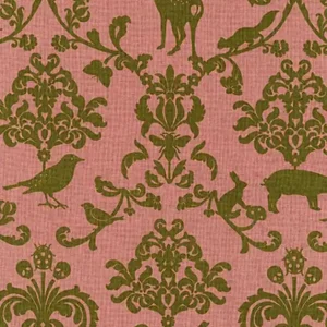 Echino Damask rosa Billig