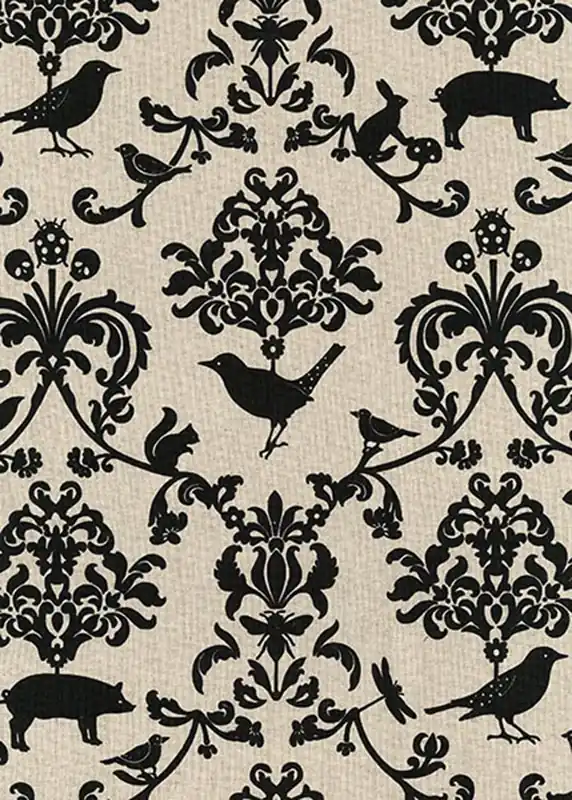 Echino Damask beige Gratis Versand