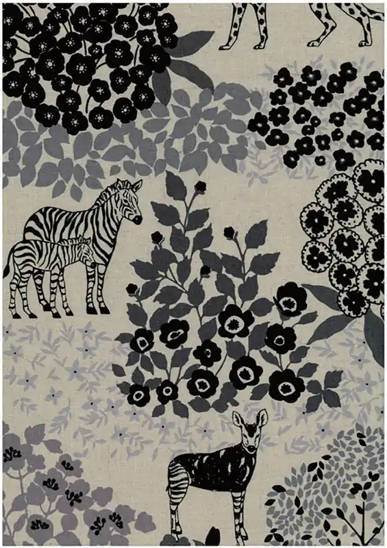 Ausverkauf Echino Leinen/Baumwolle Bond natural