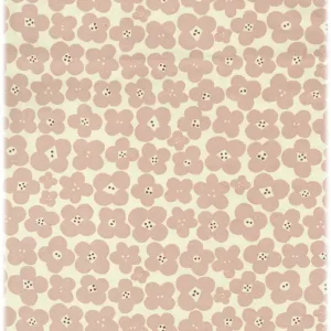 Kokka Oxford Flower rose Zertifiziert