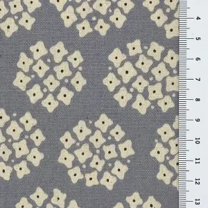 Aktuell Oxford Kokka Flower Little Violett