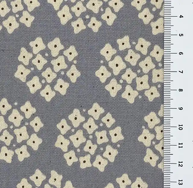 Aktuell Oxford Kokka Flower Little Violett