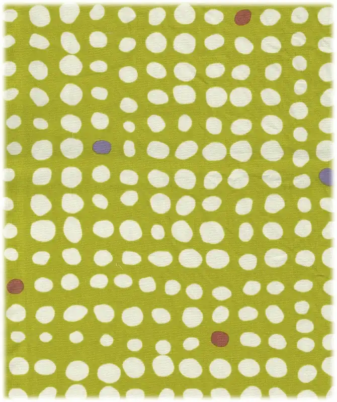 Linnea Dots pistacio Oxford Premium
