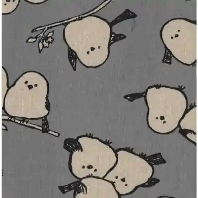 Kokka Canvas Simply Animal blue Kostenfreie Lieferung