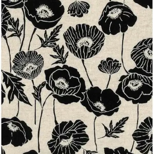 Kokka Canvas Poppy natural Highlight