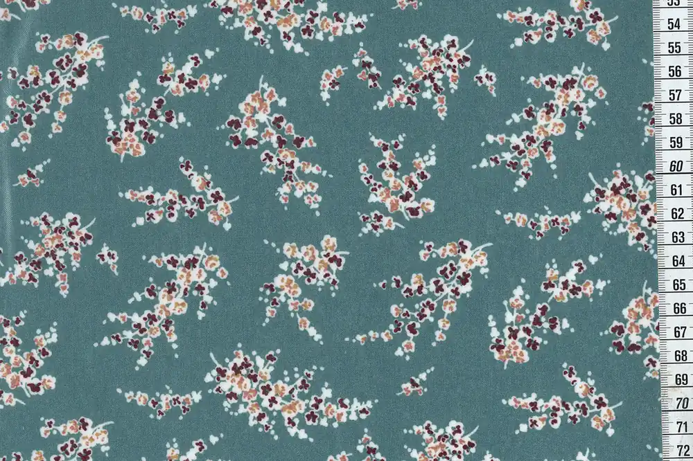 Neue Ware Wachstuch Wisteria Antique Green