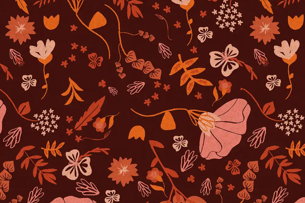 Aktuell Canyon Springs by Ash Cascade CANVAS Canyon Poppy Dusk