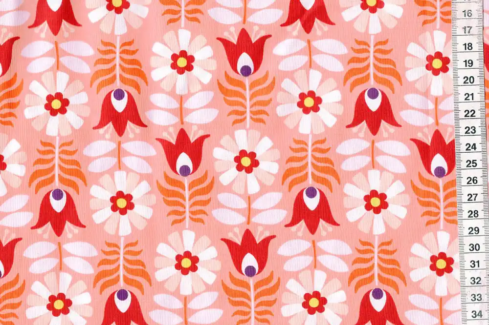 Kostenfreie Lieferung Midsommar by Pippa Shaw Retro tulip coral
