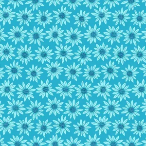 Aktuell Arcadia by Pippa Shaw Daisy turquoise