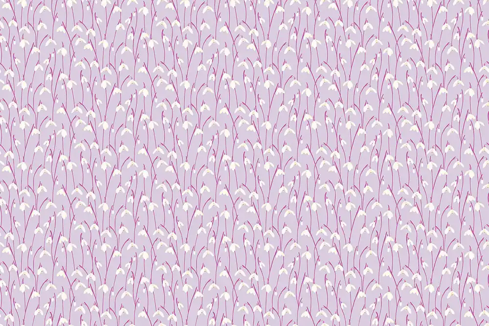 Preiswert Arcadia by Pippa Shaw Snowdrops lilac